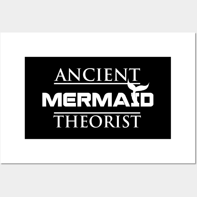 Ancient Mermaid Theorist Wall Art by CKastellanos